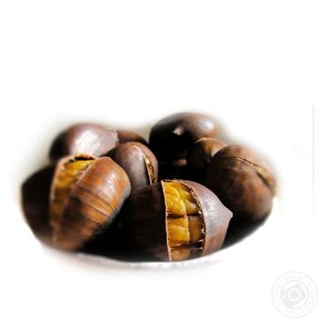 Каштан Marrons Cuits чищений 400г купить, цены на МегаМаркет - фото 1