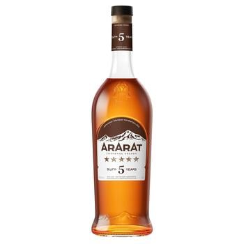 Ararat 5 Yrs Brandy 40% 0.5l - buy, prices for AlcoHub - photo 1