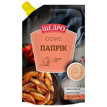 Соус Щедро Паприк 200г - купить, цены на ЕКО Маркет - фото 1