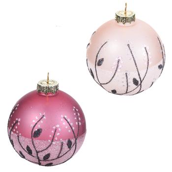 Glass Christmas Ball 8cm - buy, prices for Tavria V - photo 1