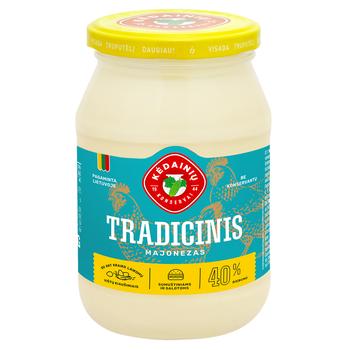 Kedainiu Konservai Traditional Mayonnaise 40% 430g