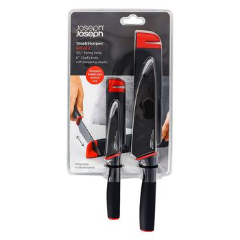 Joseph Joseph Slice&Sharpen Kitchen Knives Set 2pcs - buy, prices for WINETIME - photo 1