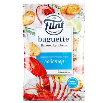 Flint Baguette Lobster Flavored Wheat Crackers 60g - buy, prices for Tavria V - photo 2