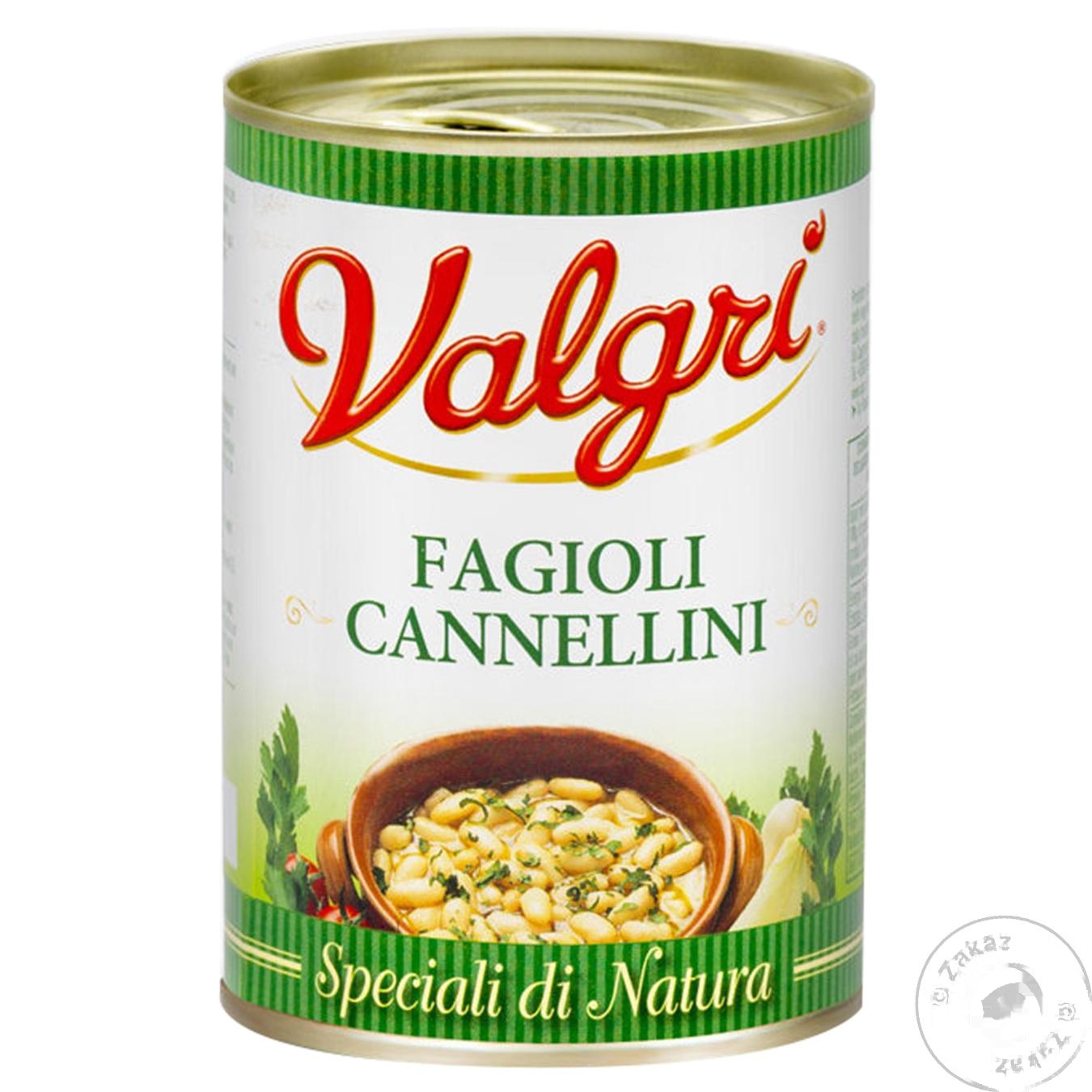 

Фасоль Valgri белая 400г