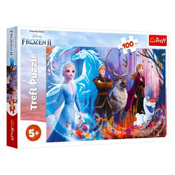 Пазлы Trefl disney ледяное сердце 2 100 элементов