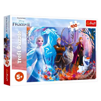 Пазлы Trefl disney ледяное сердце 2 100 элементов - купить, цены на VARUS - фото 1