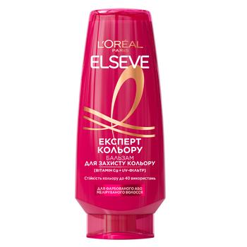 Крем-ополаскиватель L'Oreal Paris Elseve Цвет и блеск для окрашенных или мелированных волос 200мл
