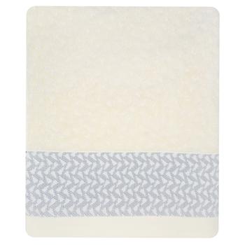 Marwa Zigzag Beige Towel 50*90cm - buy, prices for Tavria V - photo 1