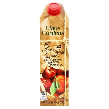 Chios Gardens Apple-Orange-Peach Juice 1l - buy, prices for ULTRAMARKET - photo 2