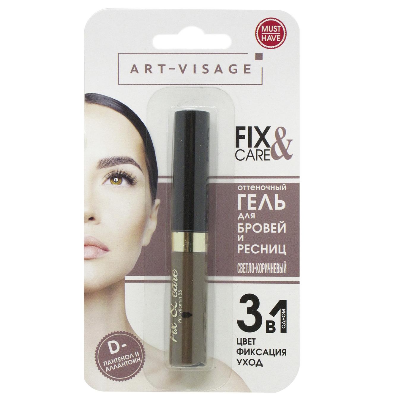 

Гель для бровей и ресниц Art-Visage светло-коричневый 5г