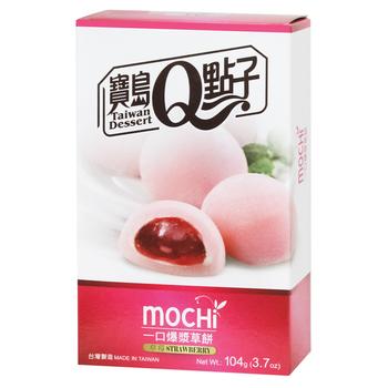 Taiwan Dessert Strawberry Mochi Cake 104g - buy, prices for NOVUS - photo 1