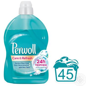 Гель для стирки Perwoll Care & Refresh 2,7л