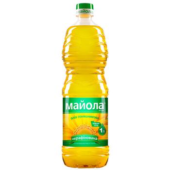 Mayola Extra Unrefined Sunflower Oil 1l - buy, prices for Auchan - photo 1