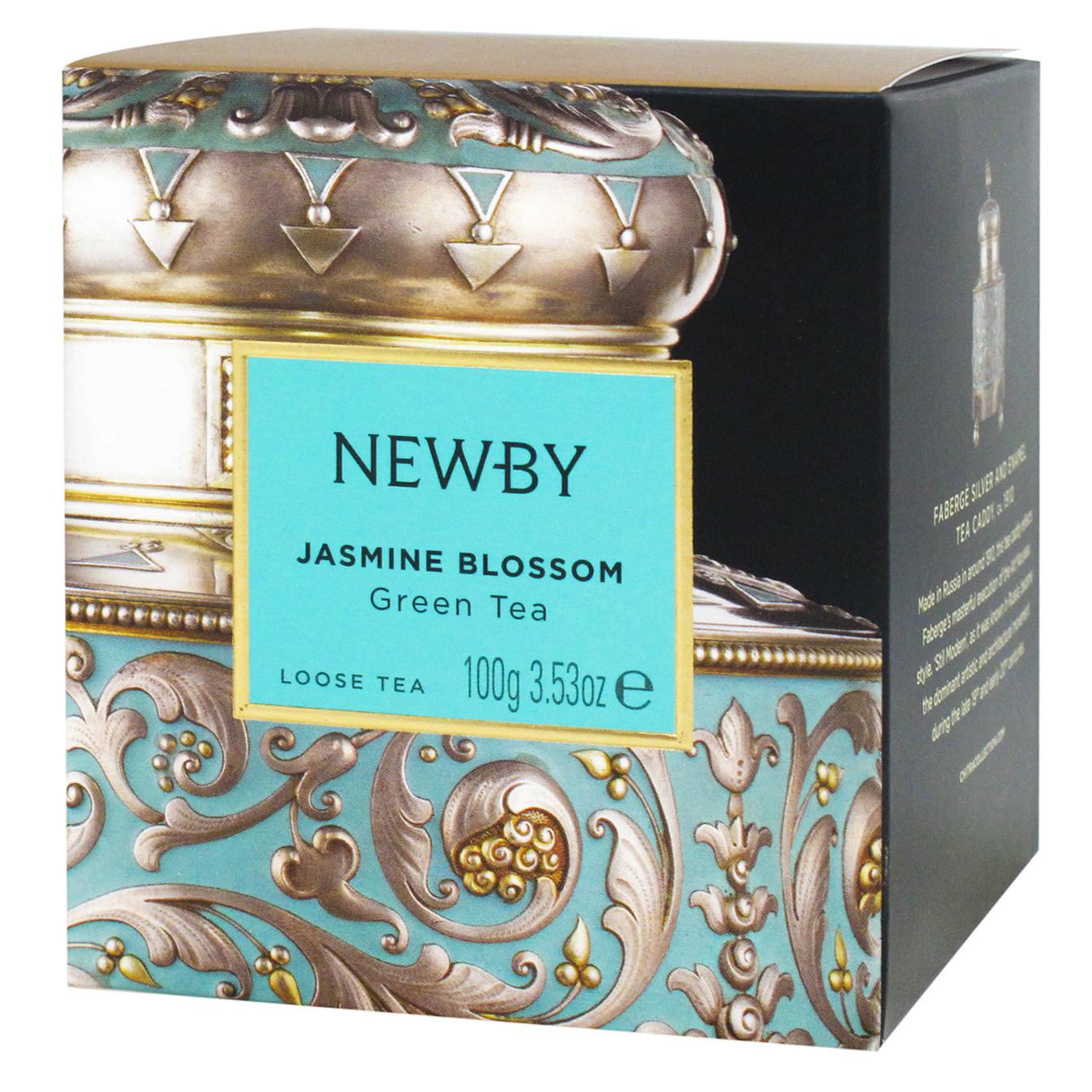 

Чай Newby Jasmine Blossom зеленый байховый 100г