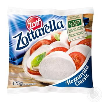 Сир Цотт Цоттарелла Класік свіжий моцарелла в розсолі 45% 125г купити, ціни на МегаМаркет - фото 2