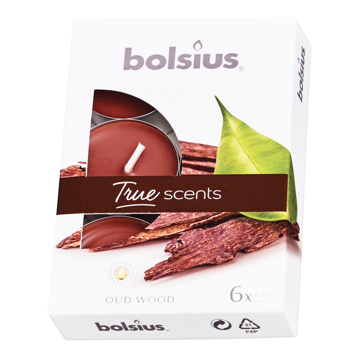 bolsius true scents oud wood