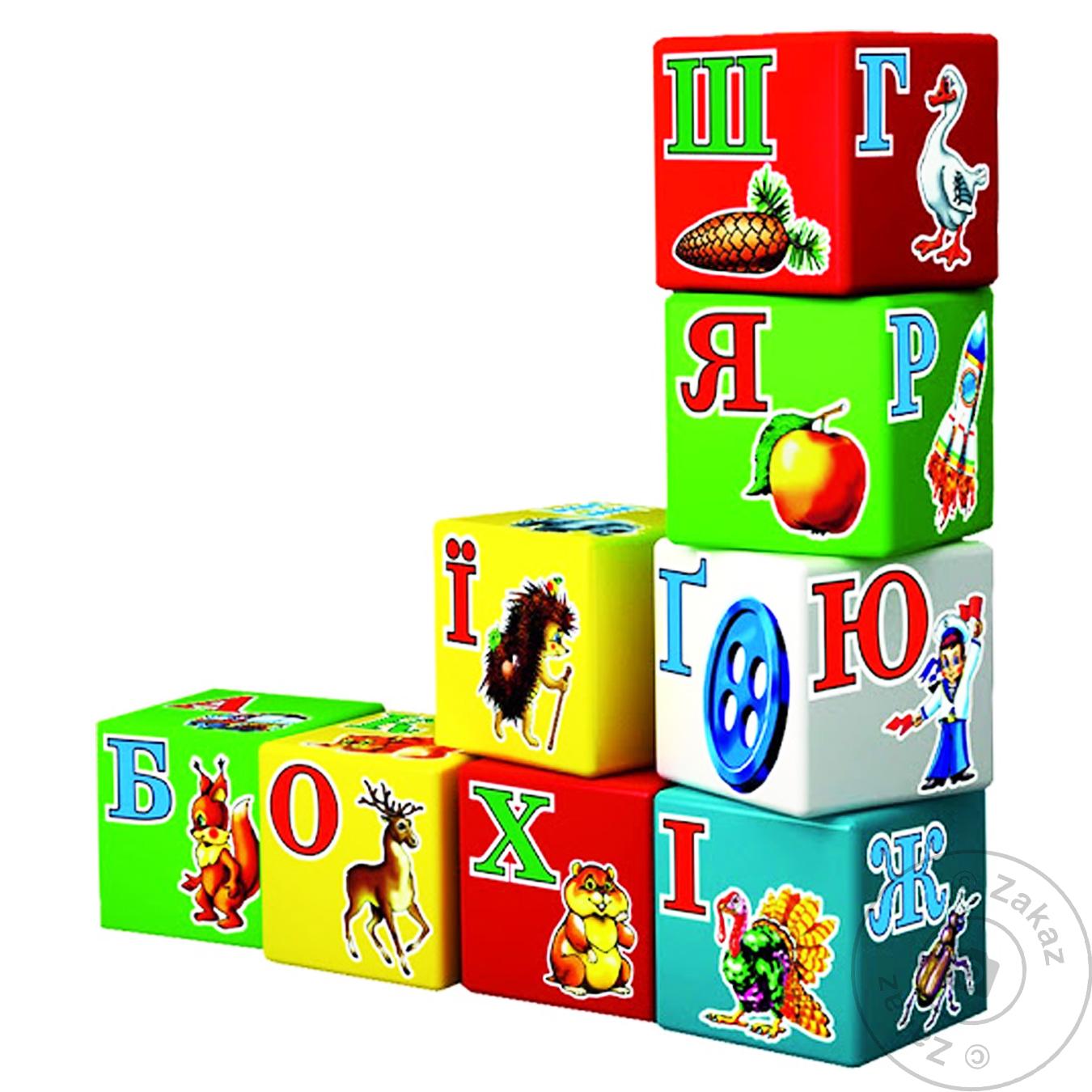

Игрушка Технок кубики азбука