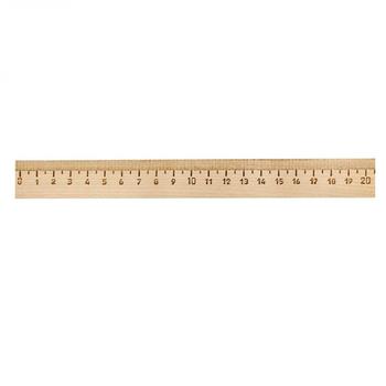 Wooden Ruler 20cm - buy, prices for Tavria V - photo 1