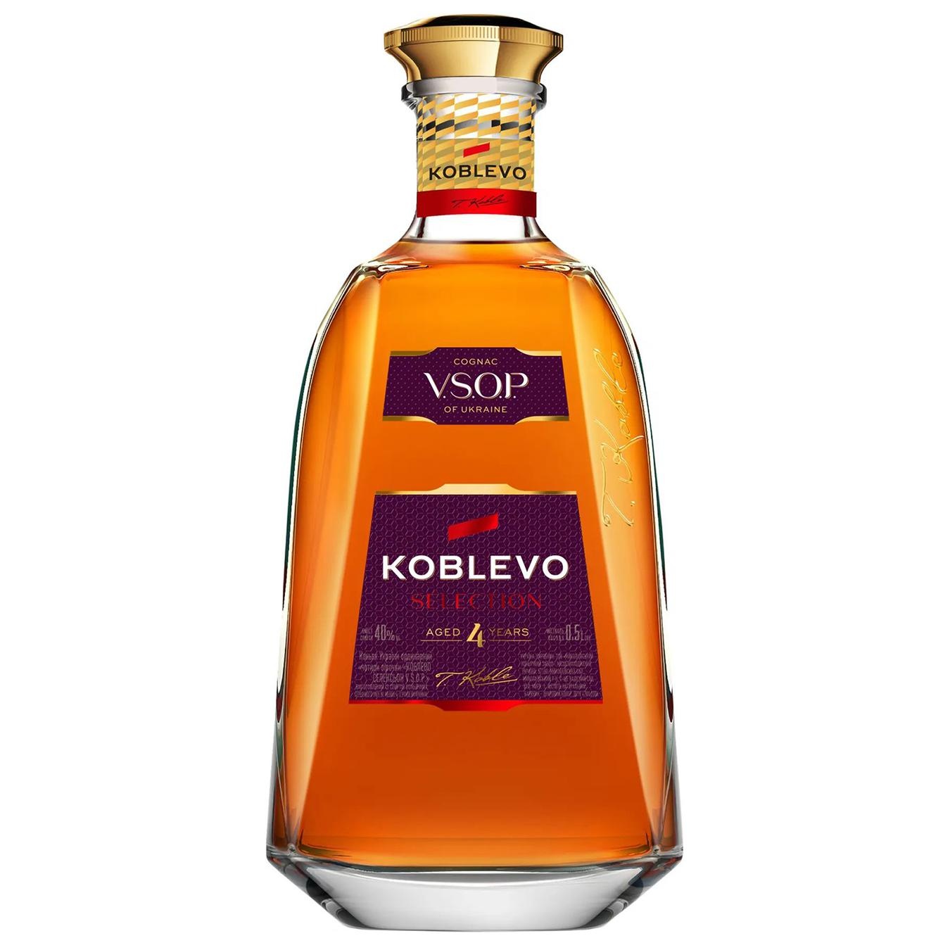 

Коньяк Коблево Ukraine Selection 4* 40% 0.5л