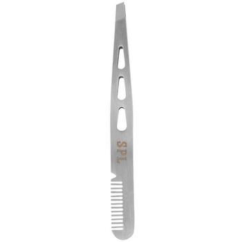SPL Steel Eyebrow Comb Tweezers