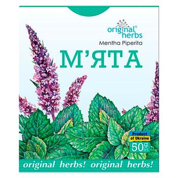 Мята Original Herbs 50г - купить, цены на Auchan - фото 1