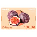 Novus Gift Certificate 1000 UAH (NOT SUBJECT TO EXCHANGE OR REFUND)