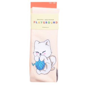 Playground Two Kittens Children's Tights s.122 Peach - buy, prices for - photo 1