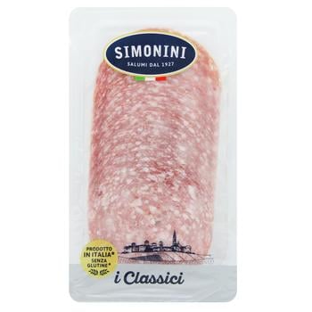 Simonini Milano Sausage Salami Sliced 80g