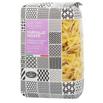 Макаронные изделия La Ruvida Farfalle Rigate 500г - купить, цены на NOVUS - фото 2