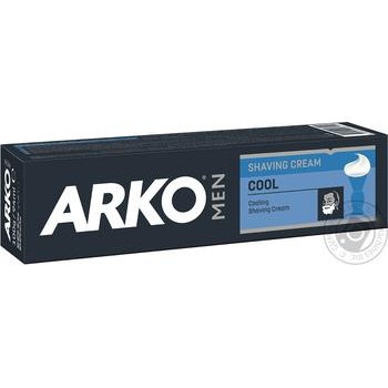 Крем для бритья Arko Men Cool Охлаждающий с витамином E 100г - купить, цены на Auchan - фото 2