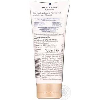 Florena With Olive Oil For Hands Cream - buy, prices for - photo 3