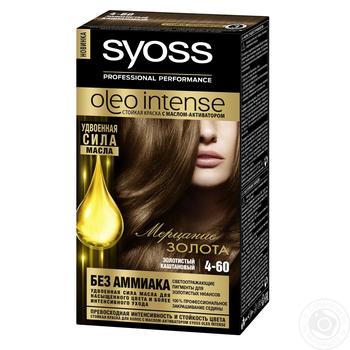 Фарба д\волос. Syoss Oleo Intense №4-60 купити, ціни на МегаМаркет - фото 1