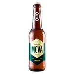 Пиво Mova Lager светлое нефильтрованное 4,6% 0,33л