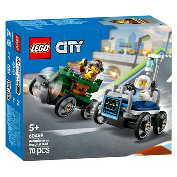 Конструктор Lego City Літак проти лікарняного ліжка - купити, ціни на NOVUS - фото 1