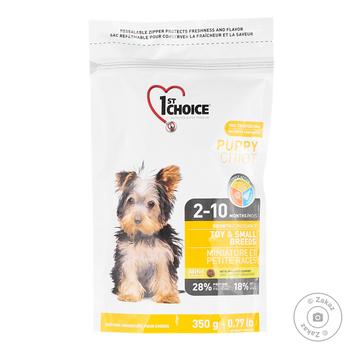 1st Choice Puppy Dry Food For Small Breed Puppies From 2month 350g - buy, prices for Vostorg - photo 1