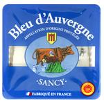 Сыр Bleu d'Auvergne Sancy мягкий с голубой плесенью 50% 125г