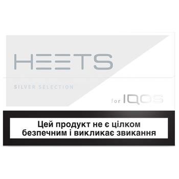 Стики табачные Heets Silver Selection 0,008г*20шт - купить, цены на Cупермаркет "Харьков" - фото 2