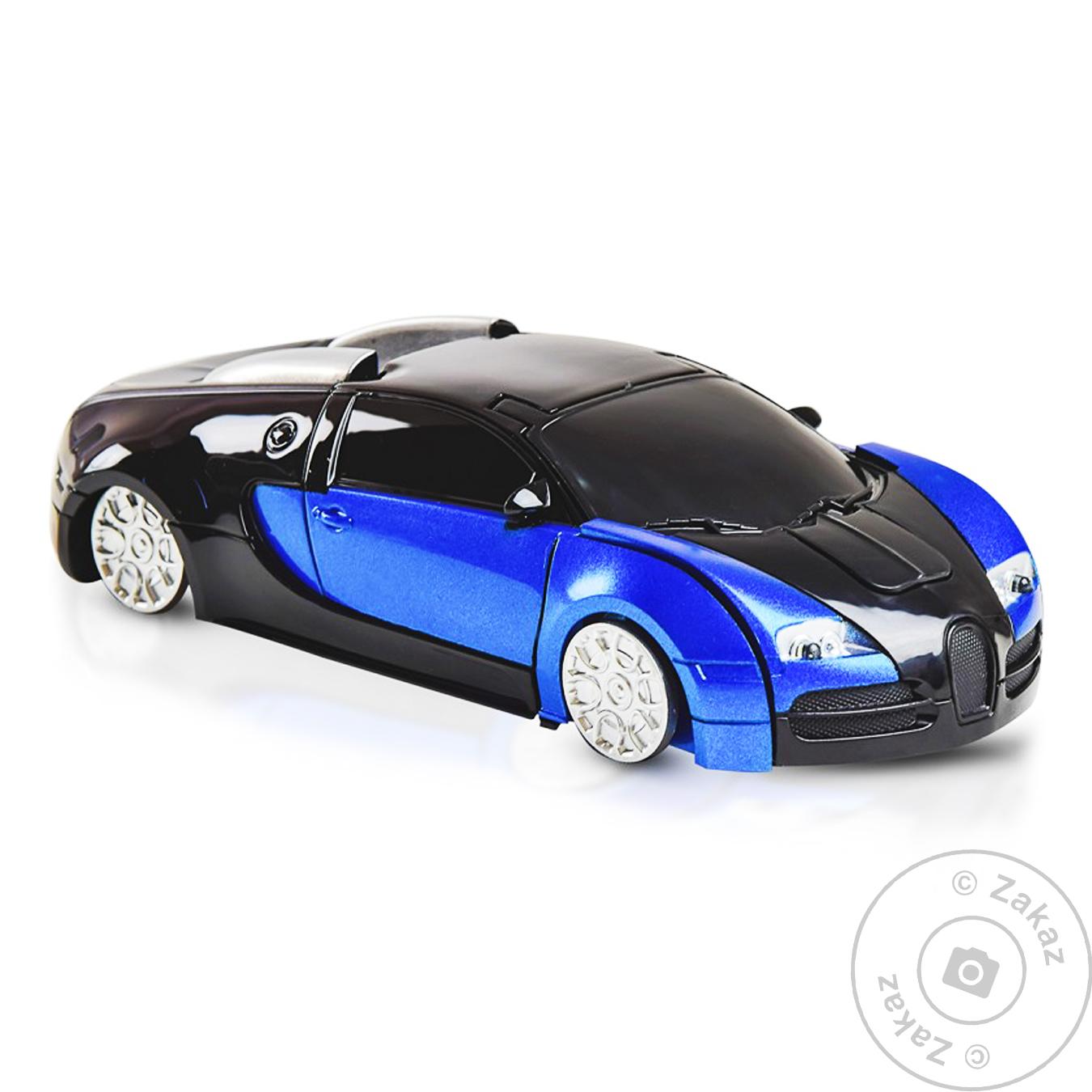 

Игрушка MZ машинка трансформер bugatti 1:24