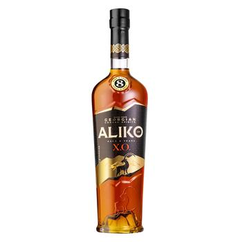 Aliko C&W Х.О. 8 Years Brandy of Ukraine 40% 0.5l - buy, prices for EKO Market - photo 1