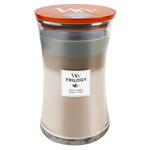 WoodWick Trilogy Cozy Cabin Large Candle 609g