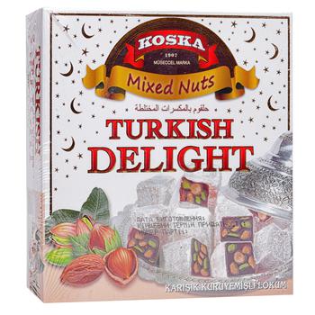 Koska Assorted Walnuts Turkish Delight 200g - buy, prices for COSMOS - photo 1