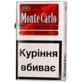 Цигарки Monte Carlo Red - купити, ціни на Grono - фото 2