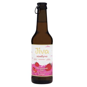 Комбуча Jiva Малиновый рай 0,33л - купить, цены на NOVUS - фото 1