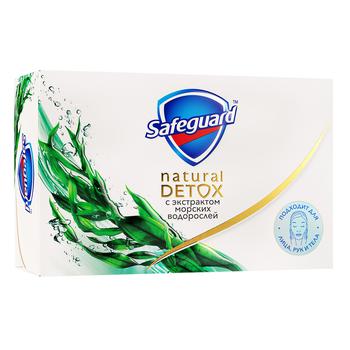 Safeguard Natural Detox Soap with Seaweed Extract 110g - buy, prices for - photo 1