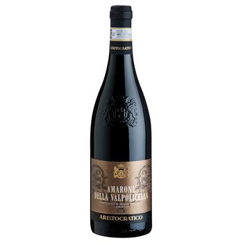 Вино Aristocratico Amarone Della Valpolicella красное сухое 15% 0,75л