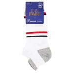 Шкарпетки чоловічі Moi Faini Спорт сітка короткі р.41-43 білий