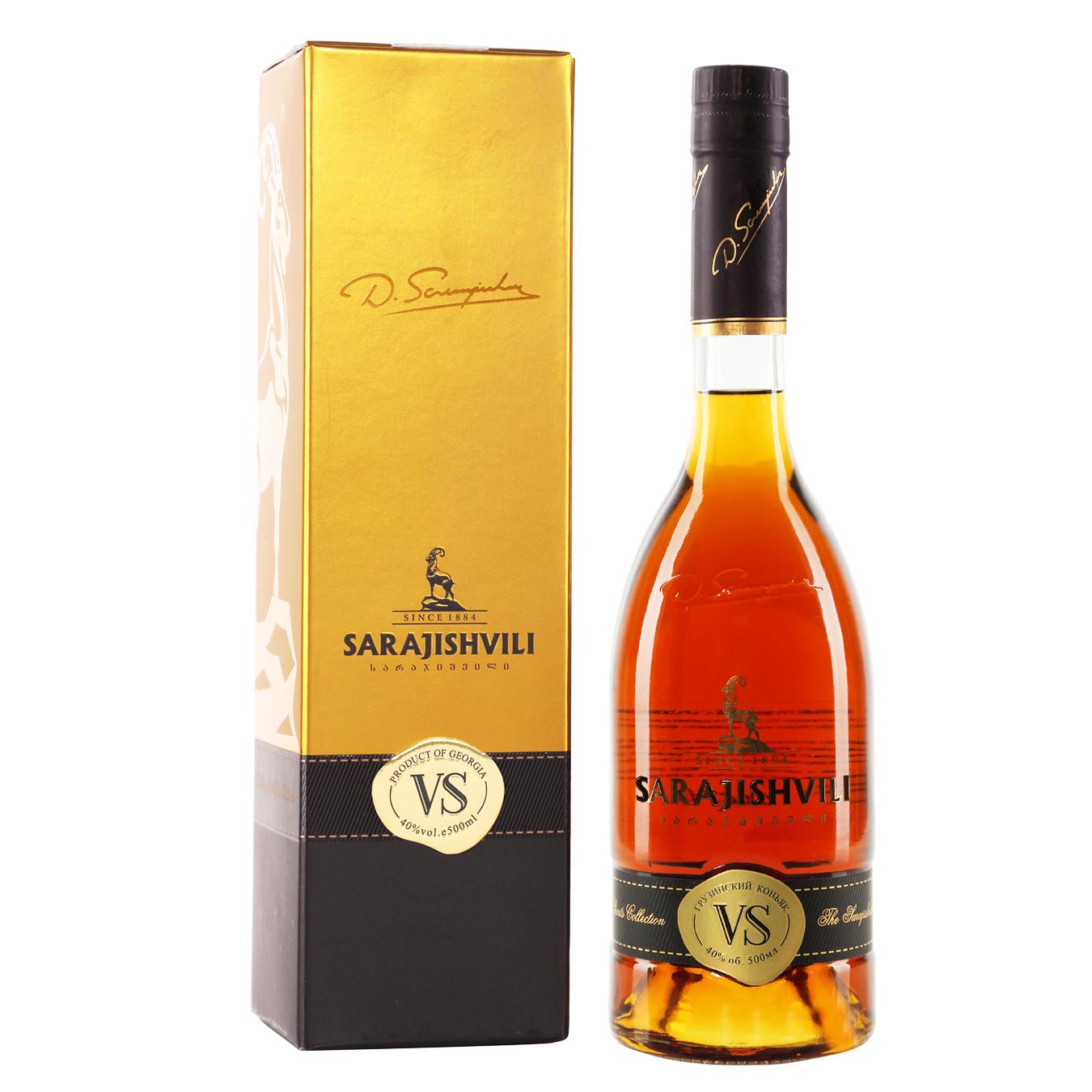 

Коньяк Sarajishvili VS 40% 0,5л