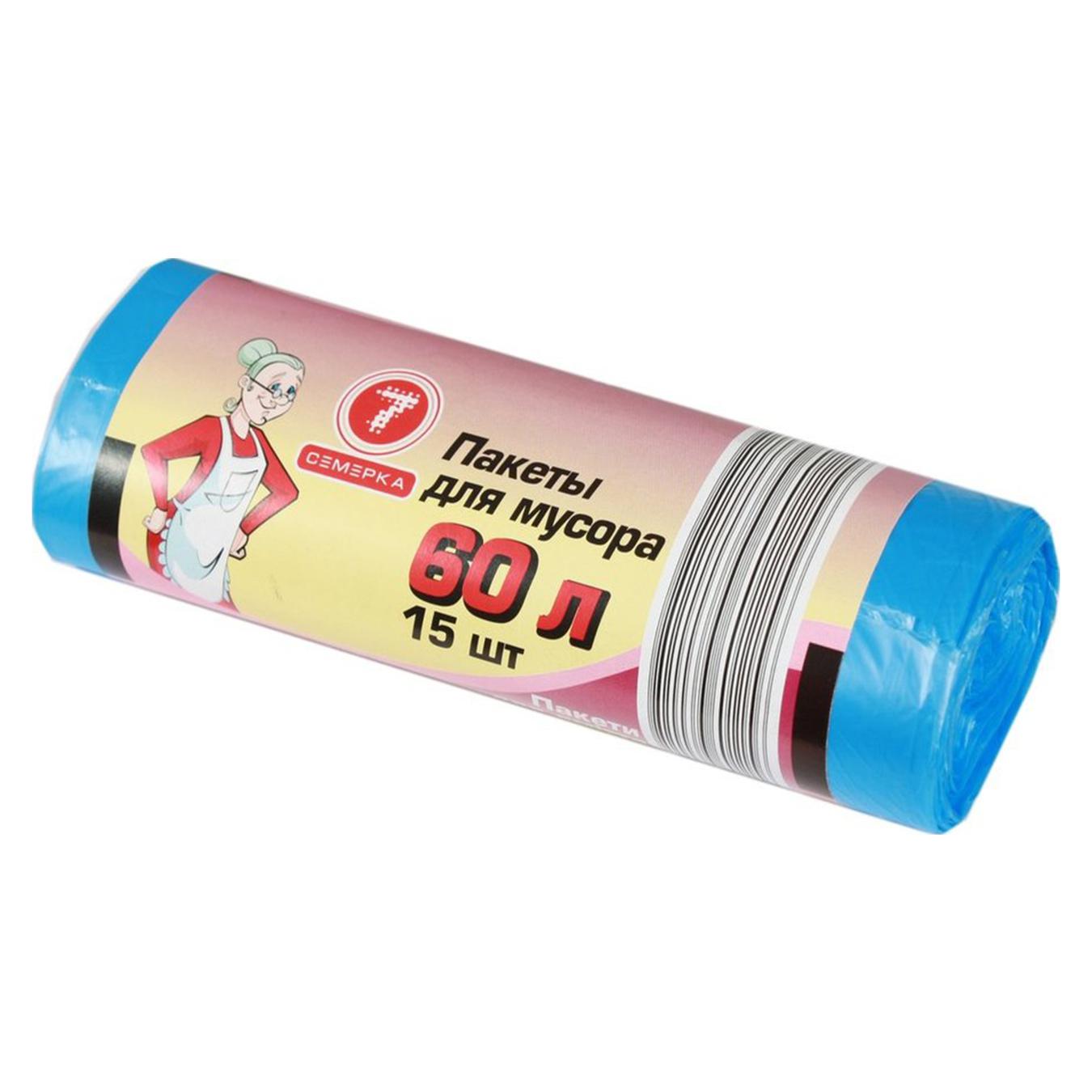 

Пакет для мусора "7" 60л 15шт