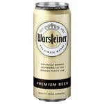 Пиво Warshteiner Premium світле з/б 4.8% 0,5л