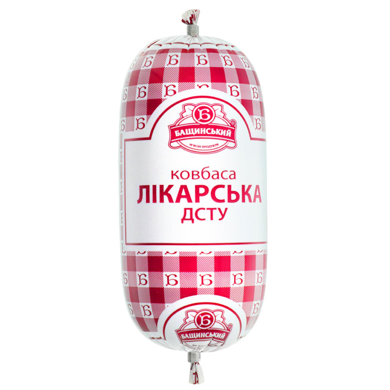 

Колбаса Бащинский Докторская вареная в/с 435г